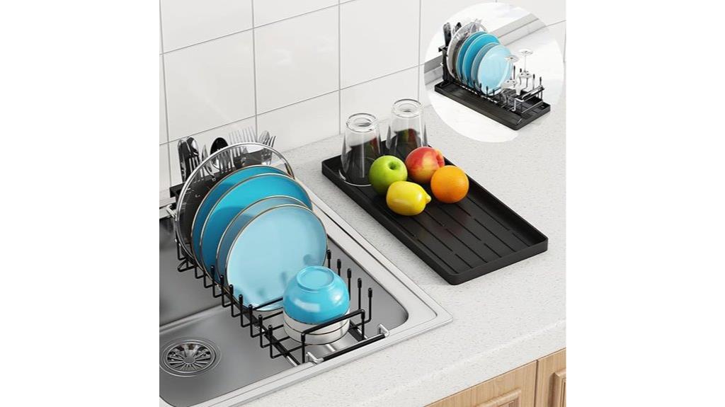 expandable sink drying rack