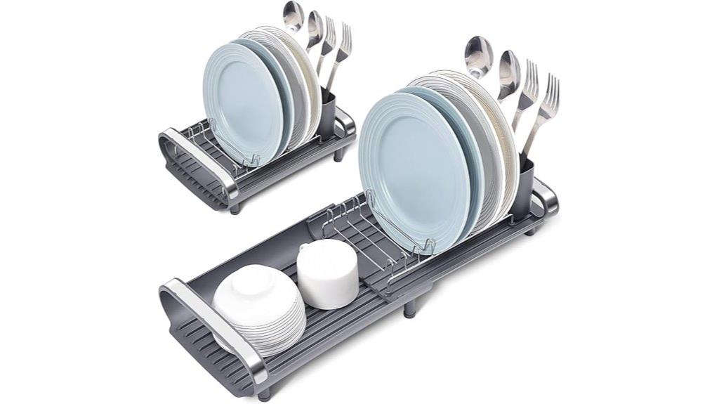 expandable stainless steel rack