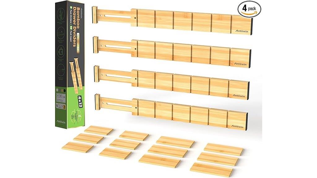 expandable storage drawer dividers