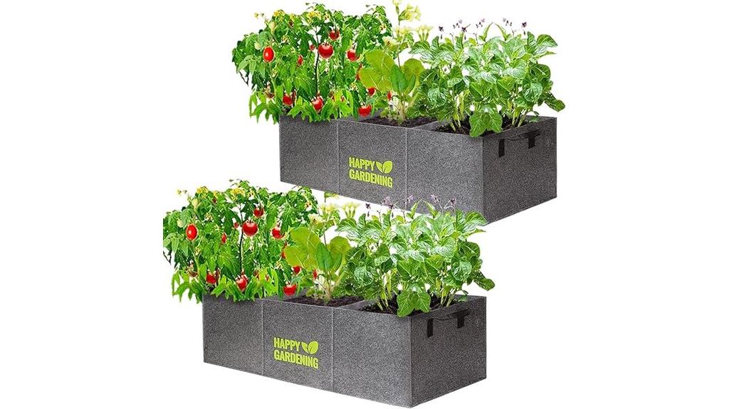 fabric grow bags 2 pack