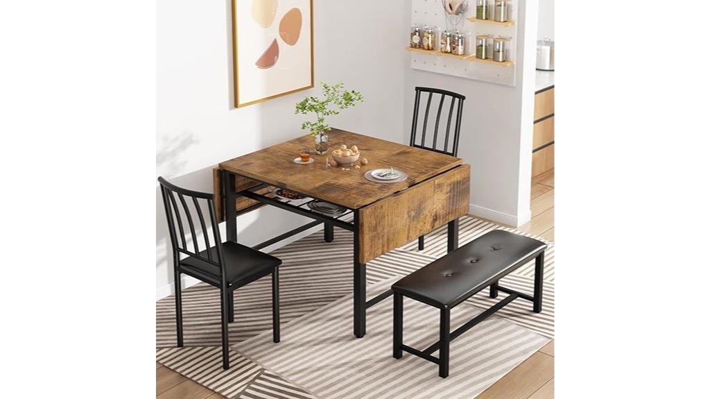 faux wood drop leaf