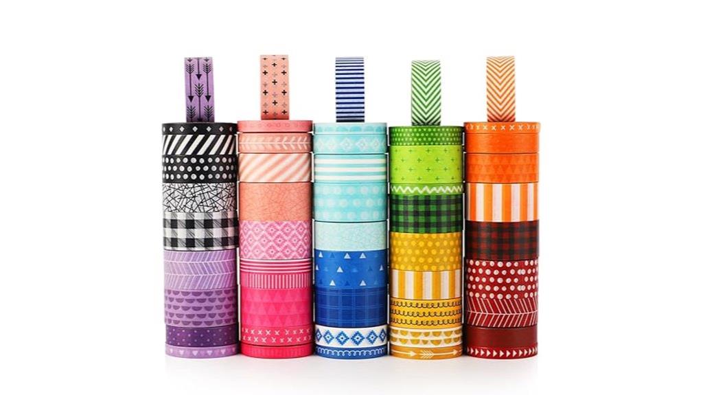 fifty roll tape set