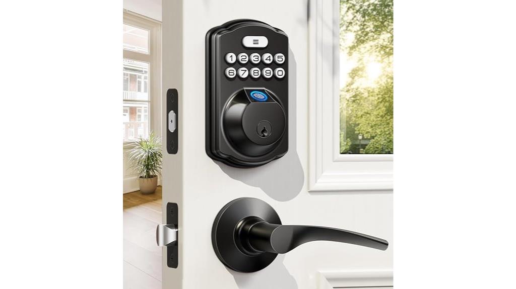 fingerprint keyless door lock