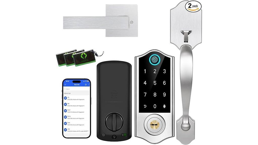 fingerprint smart door lock