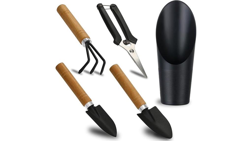 five piece succulent tools