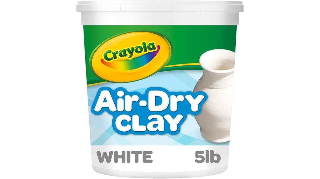 five pound natural white clay