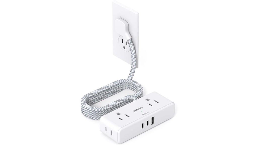 flat 6 foot cord