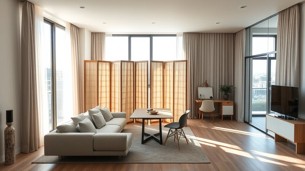 flexible movable room dividers
