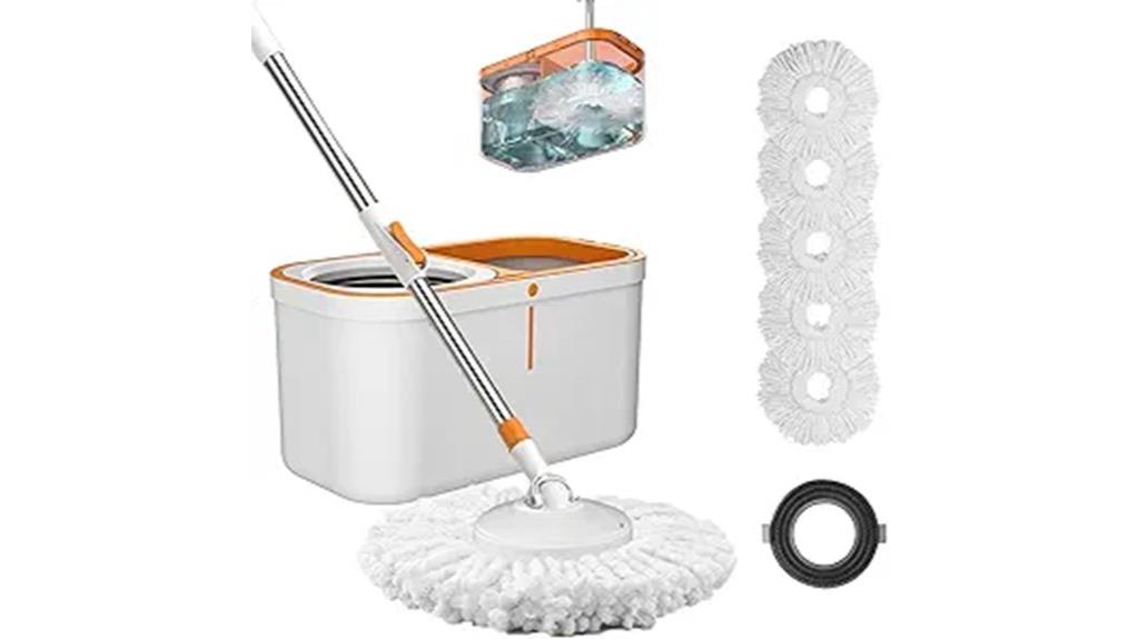 floor cleaning mop system