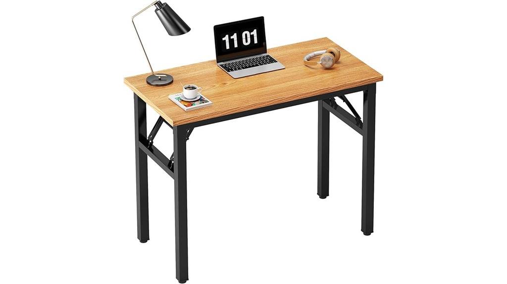 foldable computer desk