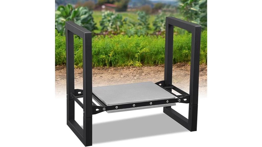 foldable garden kneeler seat
