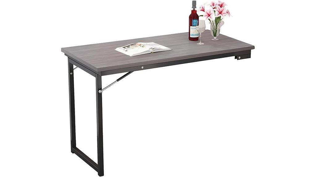foldable wall mounted dining table