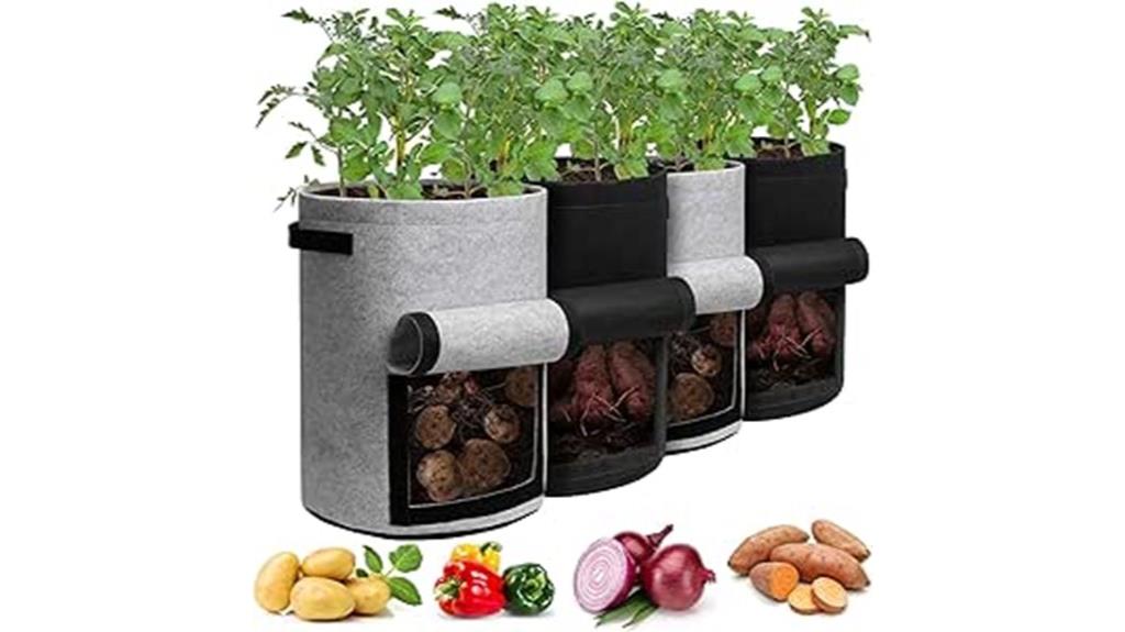 four gallon potato grow bags
