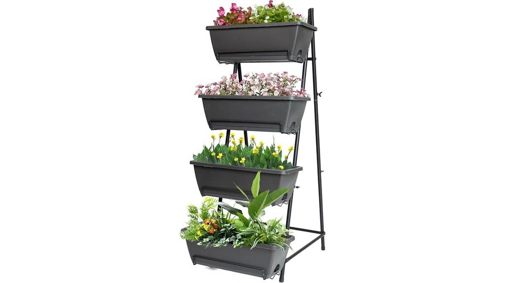 four tier garden bed