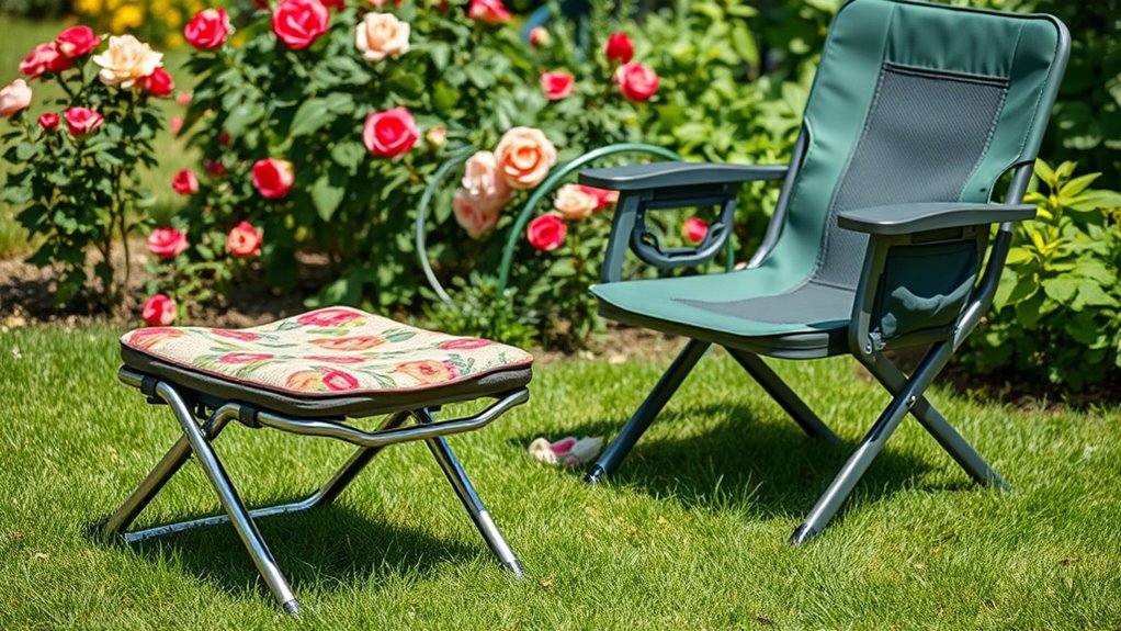 garden kneeler features to consider