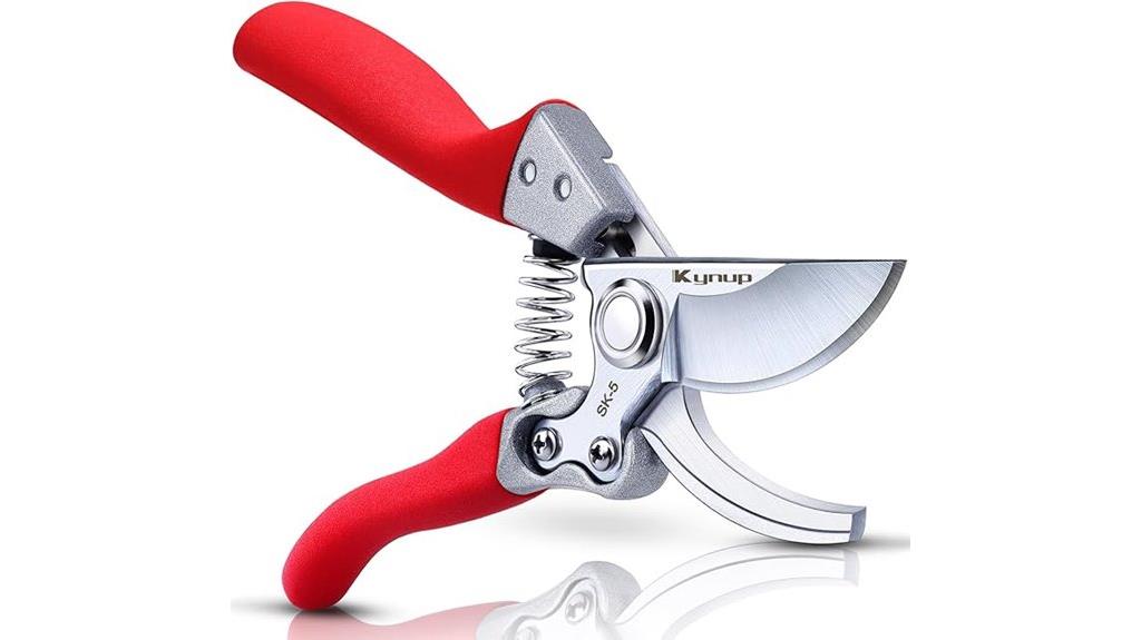 gardening pruners with scissors