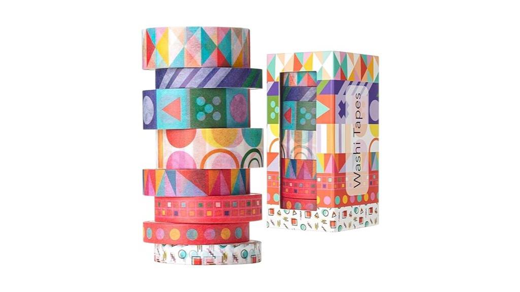 geo labyrinth washi tape