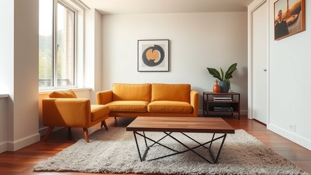 geometric minimalist furniture design