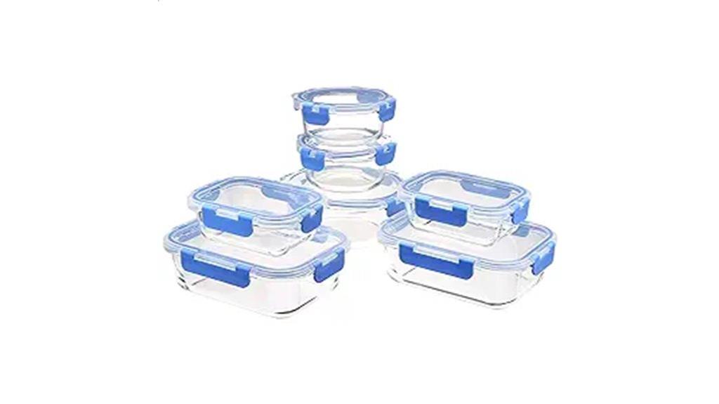 glass storage containers set