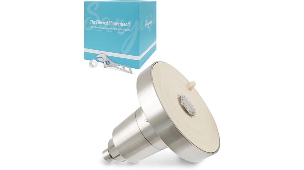 hard water shower filter