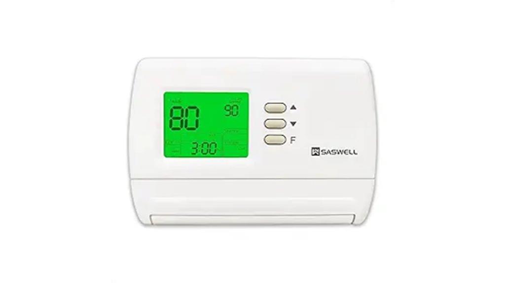 heat pump thermostat programming