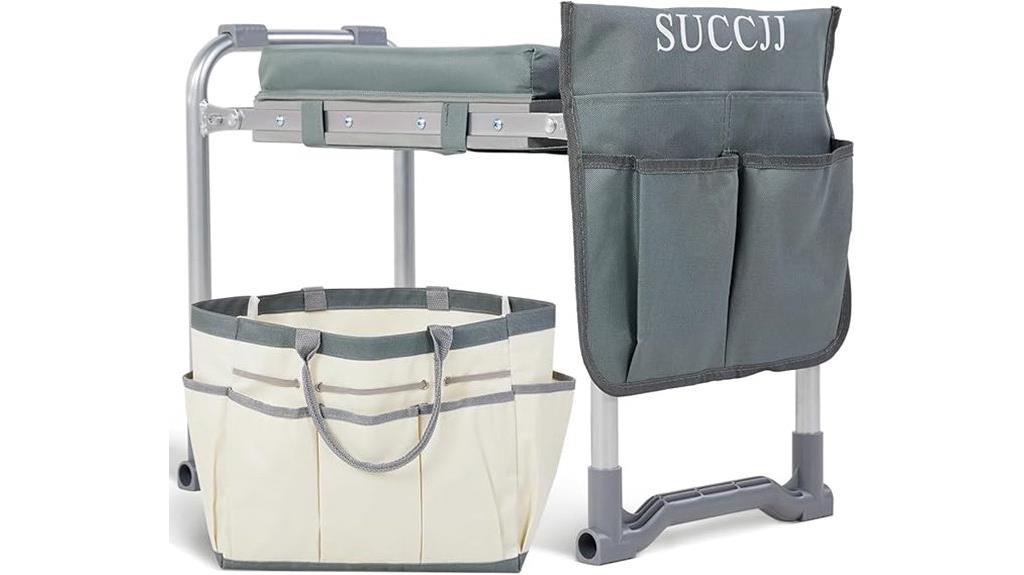 heavy duty foldable garden seat