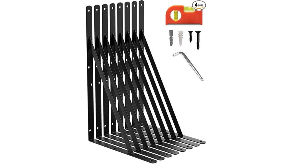heavy duty shelf brackets