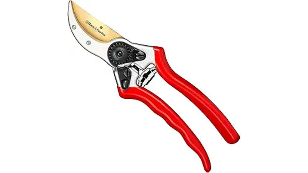 heavy duty titanium pruning shears