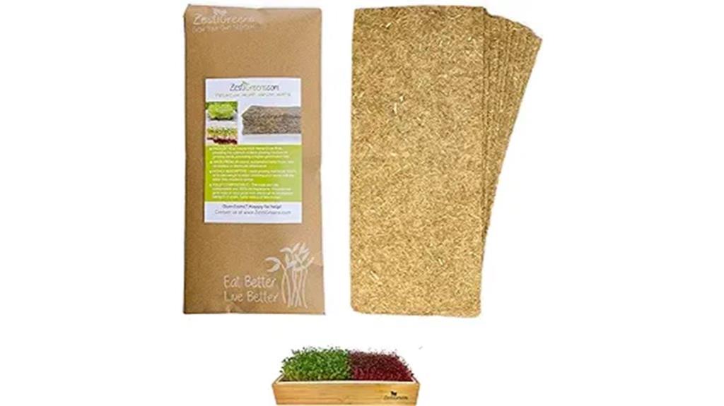 hemp mats for microgreens