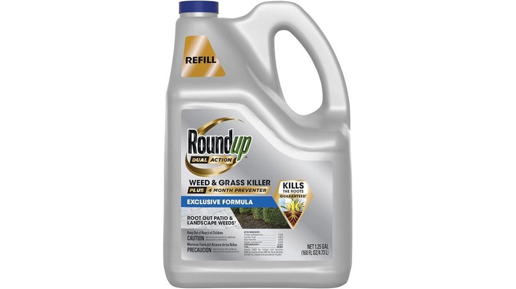 herbicide refill for weeds