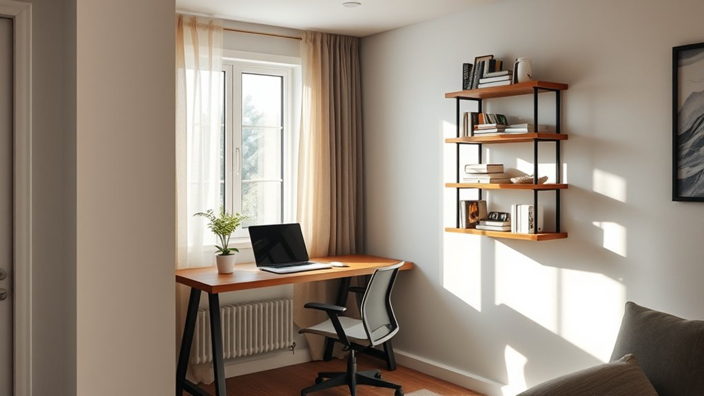 hidden compact office solutions
