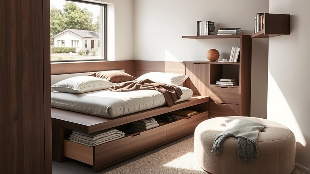 hidden under bed storage solutions