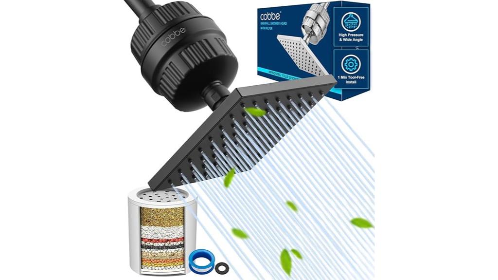 high pressure shower system