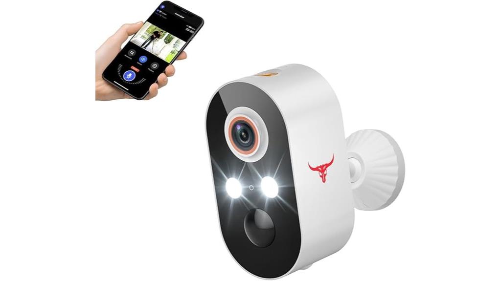 high resolution wireless security camera
