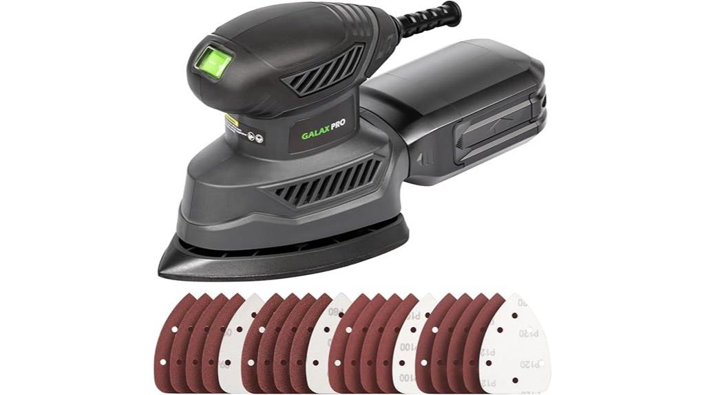high speed dust collection sander