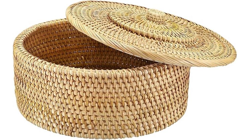 hipiwe rattan storage basket