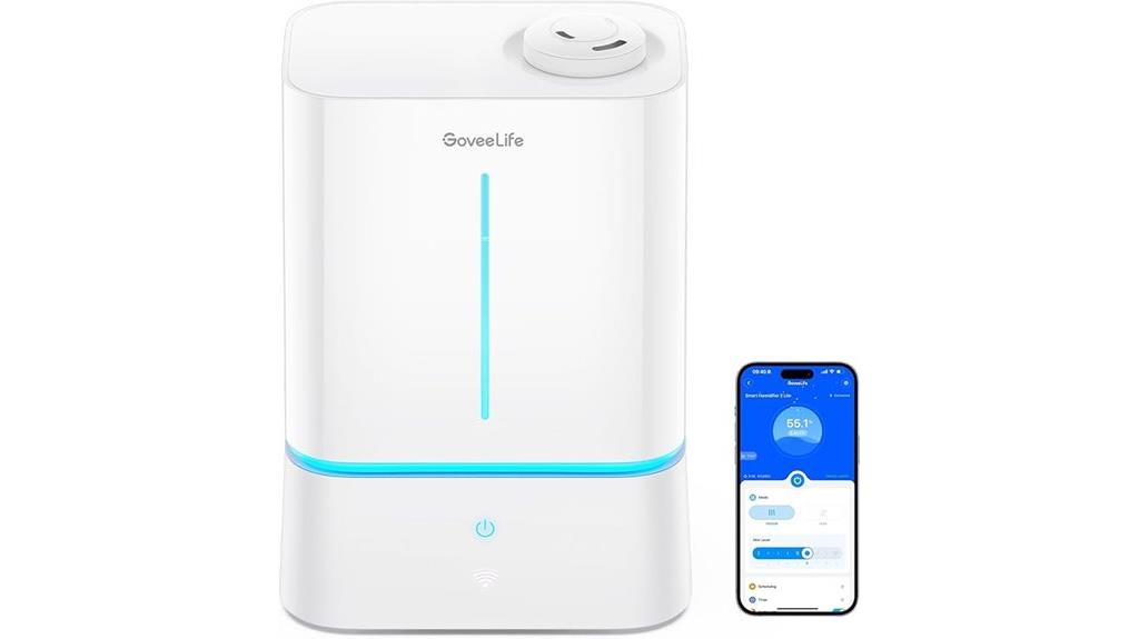 humidifier with scent diffuser