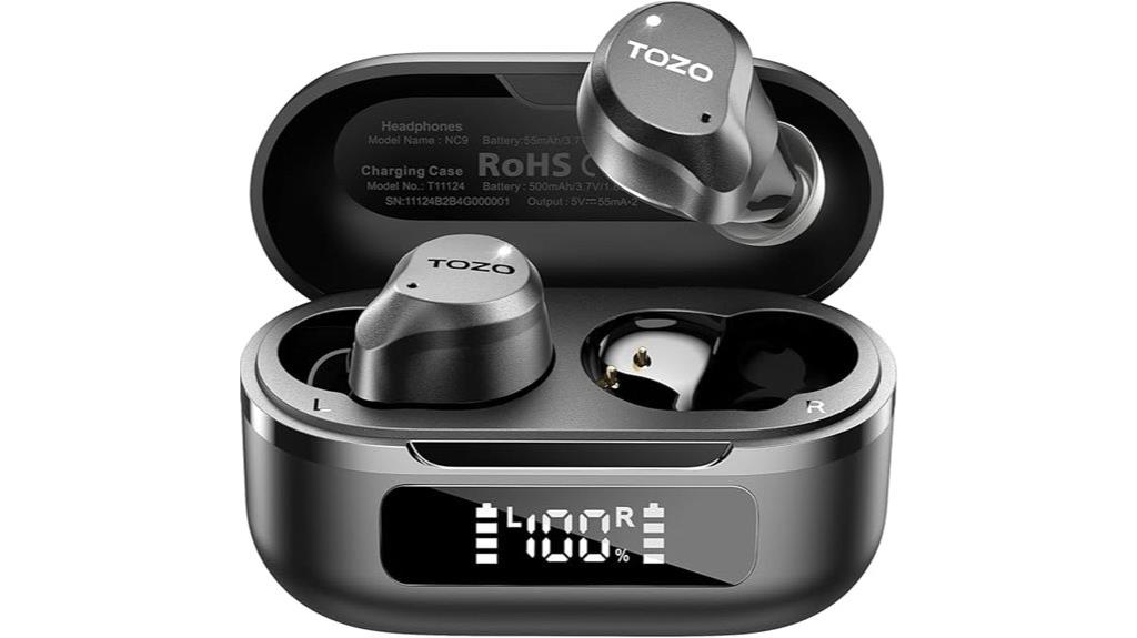hybrid wireless earbuds waterproof