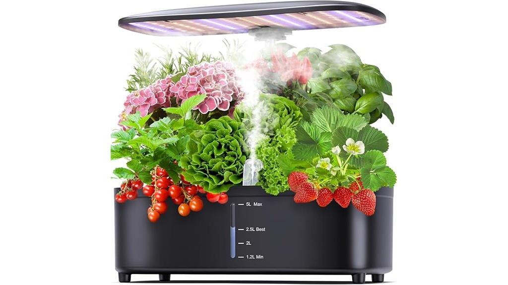 hydroponic herb garden kit