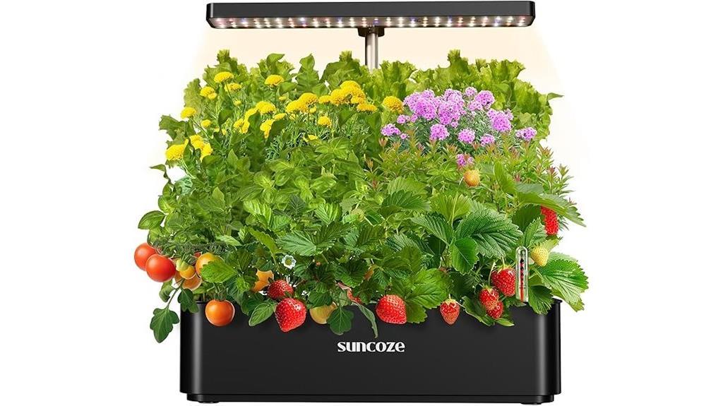 hydroponic kit with light