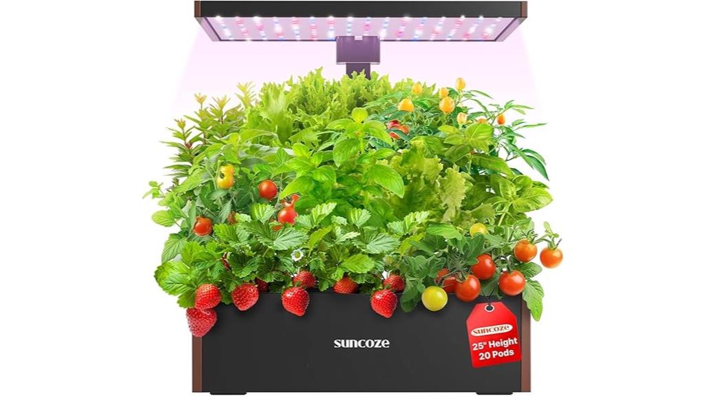 hydroponic kit with pods