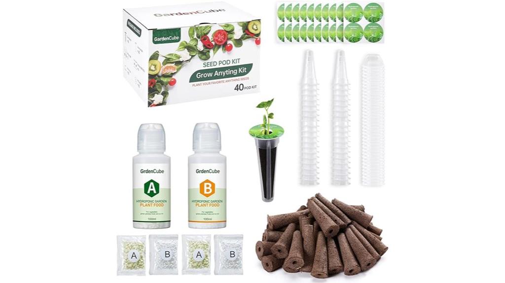 hydroponic pods kit