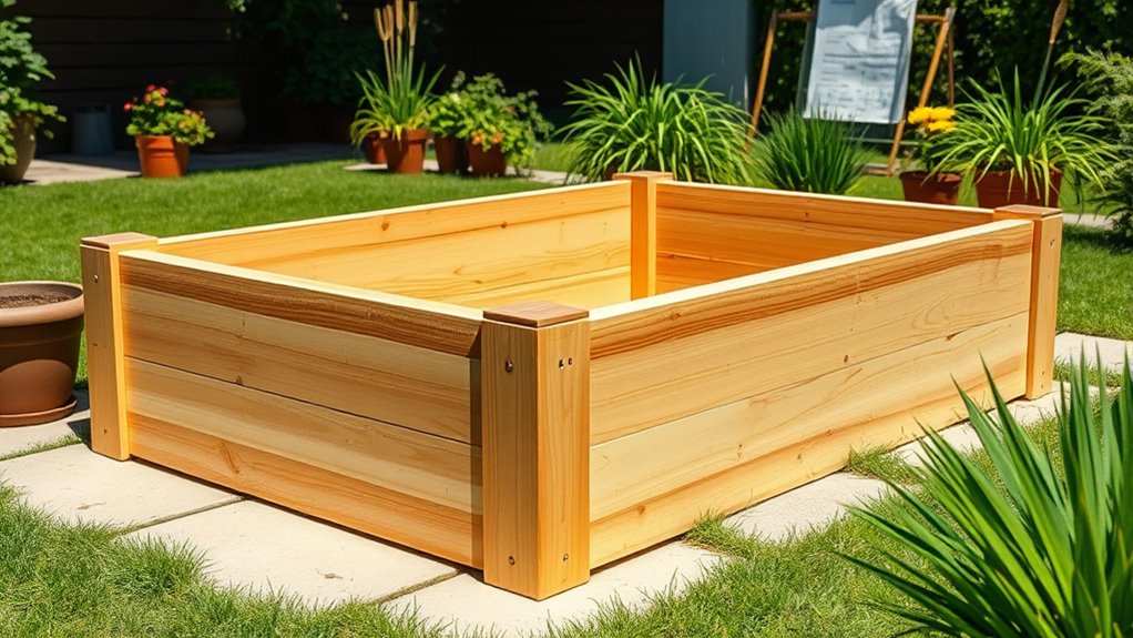 ideal patio gardening site