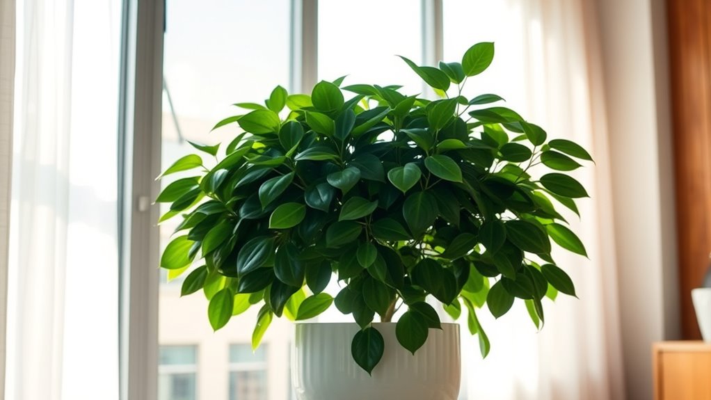 ideal zz plant lighting placement