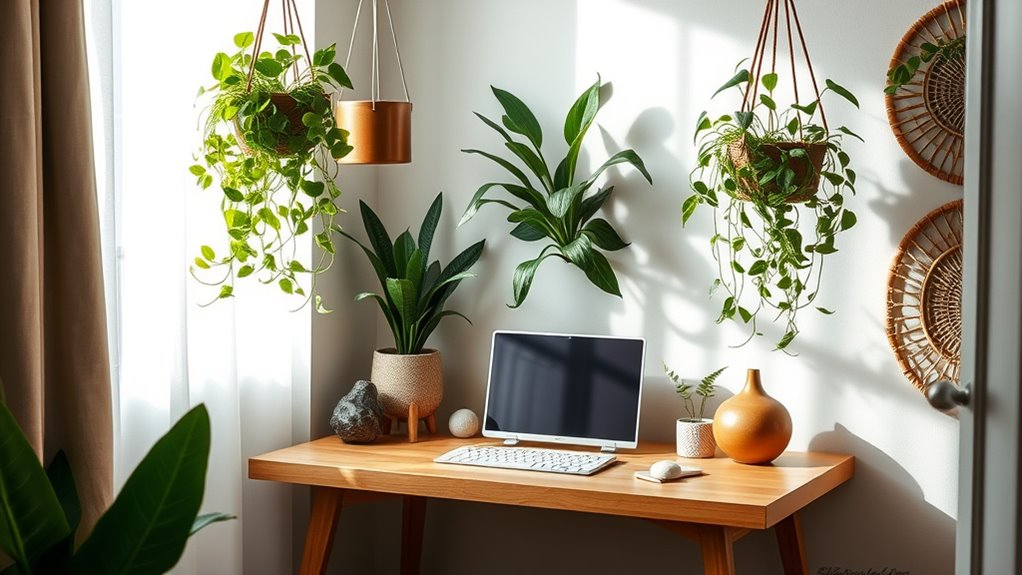 incorporate greenery and natural elements
