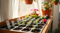 indoor balcony seed starting
