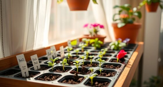 indoor balcony seed starting