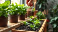 indoor garden fertilizer selection
