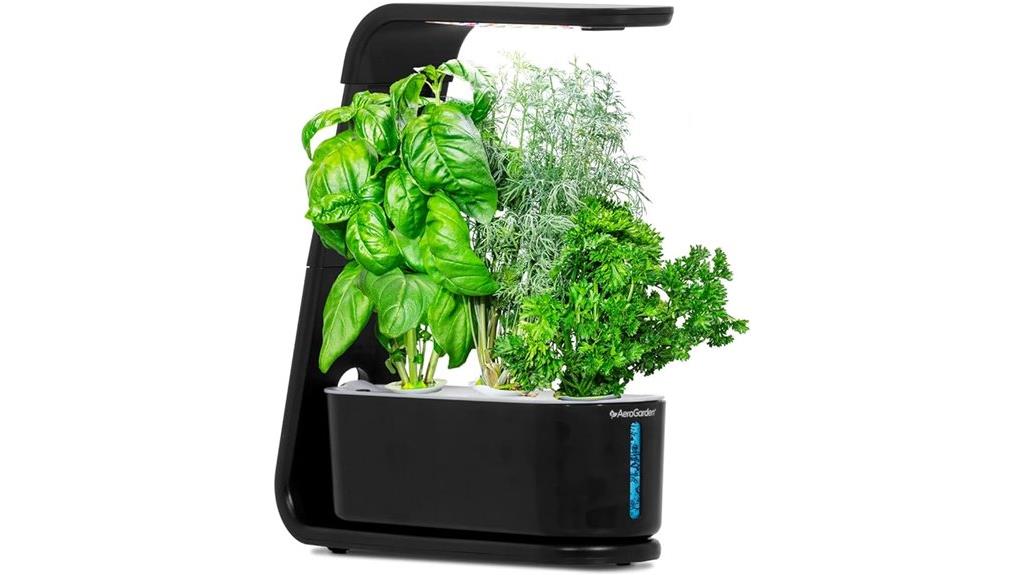 indoor garden with led