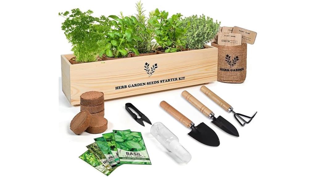 indoor herb gardening kit